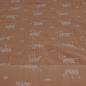 Preview: Musselin Double Gauze Panter karamellbraun